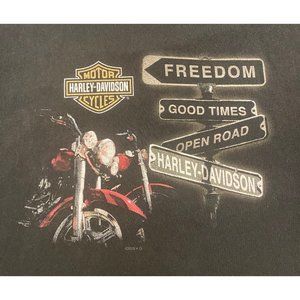 Harley-Davidson H-D Casual T-Shirt Mens Men's 2005 Waterloo Iowa 3XL 100% Cotton